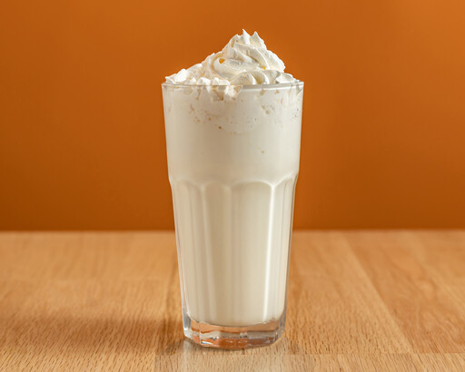 Homemade Vanilla Milkshake - Real Vanilla Bean at JOYO Burger Montreal